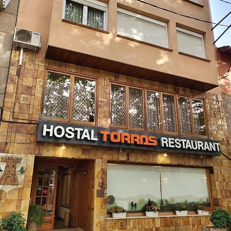 Hostal Torras Sant Hilari Sacalm Eksteriør bilde