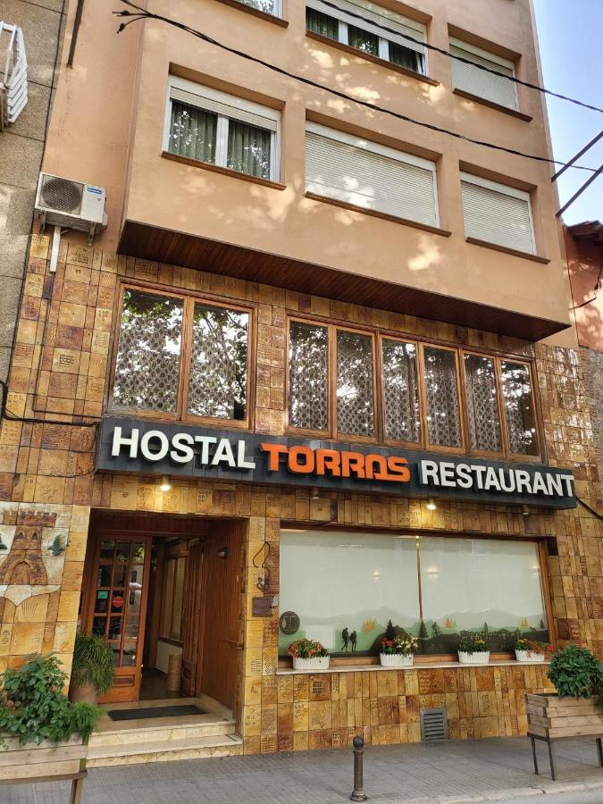 Hostal Torras Sant Hilari Sacalm Eksteriør bilde